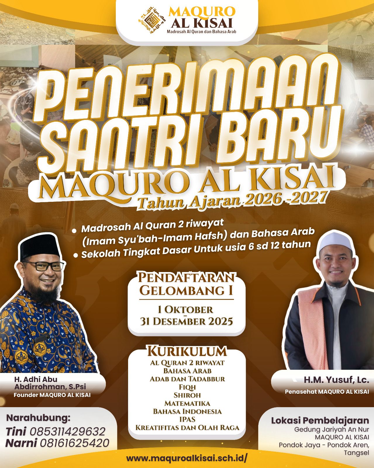 Pendaftaran Santri Baru